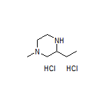 3-乙基-1-甲基哌嗪二盐酸盐