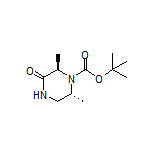 (3R,5R)-4-Boc-3,5-二甲基哌嗪-2-酮