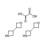 3-(氧杂环丁烷-3-基)氮杂环丁烷半草酸盐