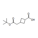 3-[2-(叔丁氧基)-2-氧代乙基]环丁烷甲酸