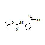 (1R,2S)-2-(Boc-氨基)环丁烷甲酸