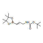 (E)-3-(Boc-氨基)丙烷-1-硼酸频哪醇酯