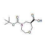 (R)-4-Boc-1,4-氧氮杂环庚烷-6-甲酸