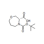 (R)-4-Boc-1,4-氧氮杂环庚烷-3-甲酸