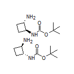 反式-N1-Boc-环丁烷-1,2-二胺
