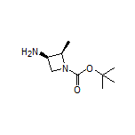 (2R,3R)-1-Boc-2-甲基氮杂环丁烷-3-胺