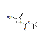 (2R,3S)-1-Boc-2-甲基氮杂环丁烷-3-胺