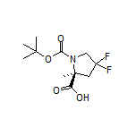 (S)-1-Boc-4,4-二氟-2-甲基吡咯烷-2-甲酸
