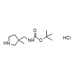 N-Boc-1-(3-甲基-3-吡咯烷基)甲胺盐酸盐