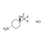 顺式-4-氨基-1-(三氟甲基)环己醇盐酸盐