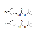 顺式-N-Boc-3-氟环戊胺