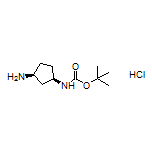 (1R,3S)-N1-Boc-环戊烷-1,3-二胺盐酸盐