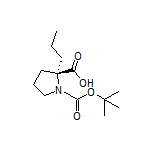 (S)-1-Boc-2-丙基吡咯烷-2-甲酸