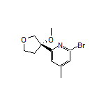 (S)-2-溴-6-(3-甲氧基-3-四氢呋喃基)-4-甲基吡啶