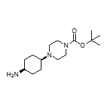 顺式-4-(4-Boc-1-哌嗪基)环己胺
