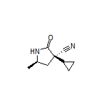 (3R,5R)-3-环丙基-5-甲基-2-氧代吡咯烷-3-甲腈