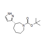 (S)-1-Boc-3-(3-吡唑基)氮杂环庚烷