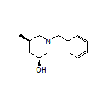 (3S,5R)-1-苄基-5-甲基哌啶-3-醇