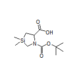 1-Boc-3,3-二甲基-1,3-氮杂硅环戊烷-5-甲酸