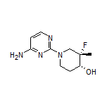 (3S,4R)-1-(4-氨基-2-嘧啶基)-3-氟-3-甲基哌啶-4-醇