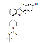 (R)-1-Boc-4-[2-(4-氯-2-氟苯基)-2-甲基苯并[d][1,3]二噁茂-4-基]哌啶