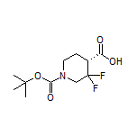 (R)-1-Boc-3,3-二氟哌啶-4-甲酸
