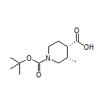 (3S,4S)-1-Boc-3-甲基哌啶-4-甲酸