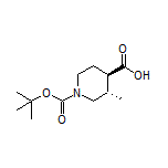(3S,4R)-1-Boc-3-甲基哌啶-4-甲酸