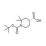 (R)-1-Boc-2,2-二甲基哌啶-4-甲酸
