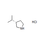 (S)-3-异丙基吡咯烷盐酸盐