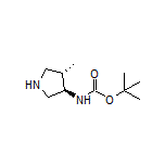 (3R,4S)-N-Boc-4-甲基吡咯烷-3-胺