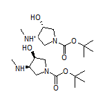 顺式-1-Boc-4-(甲氨基)吡咯烷-3-醇