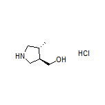 [(3R,4R)-4-甲基-3-吡咯烷基]甲醇盐酸盐