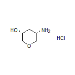 (3R,5S)-5-氨基四氢-2H-吡喃-3-醇盐酸盐