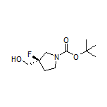 (R)-(1-Boc-3-氟-3-吡咯烷基)甲醇