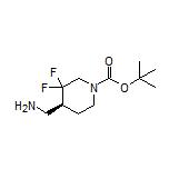 (S)-(1-Boc-3,3-二氟-4-哌啶基)甲胺