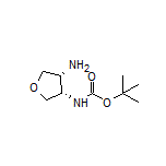 (3S,4R)-3-(Boc-氨基)-4-氨基四氢呋喃