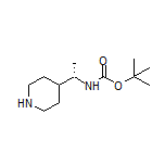 (S)-N-Boc-1-(4-哌啶基)乙胺