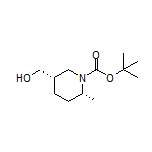 (2R,5S)-1-Boc-5-(羟甲基)-2-甲基哌啶