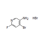 3-氨基-4-溴-6-氟吡啶氢溴酸盐