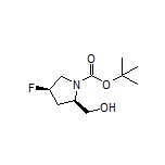 (2R,4R)-1-Boc-4-氟-2-(羟甲基)吡咯烷