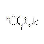 (3R,4S)-N-Boc-3-氟-N-甲基哌啶-4-胺