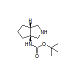 (3aS,6aR)-3a-(Boc-氨基)八氢环戊并[c]吡咯