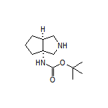 (3aR,6aS)-3a-(Boc-氨基)八氢环戊并[c]吡咯