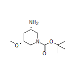(3S,5R)-1-Boc-3-氨基-5-甲氧基哌啶