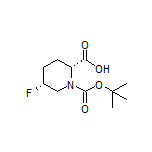 (2R,5R)-1-Boc-5-氟哌啶-2-甲酸
