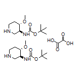 (3S,4S)-3-(Boc-氨基)-4-甲氧基哌啶半草酸盐