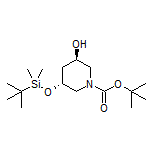 (3R,5R)-1-Boc-3-[(叔丁基二甲基硅基)氧基]-5-羟基哌啶