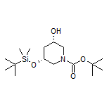 (3R,5S)-1-Boc-3-[(叔丁基二甲基硅基)氧基]-5-羟基哌啶