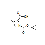 (2R,3S)-1-Boc-3-甲基氮杂环丁烷-2-甲酸